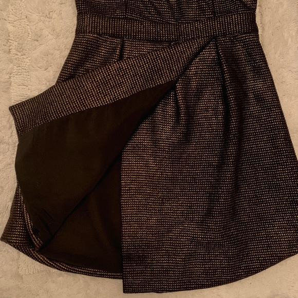 Keepsake | Gold Cap Sleeve Open Back Dress - Picture 4 of 6